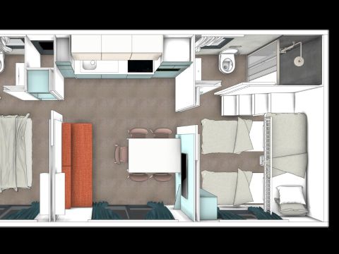 MOBILHOME 5 personnes - Maxicaravan Eco Green