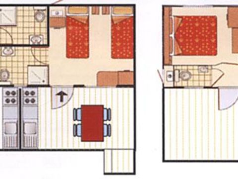 MOBILHOME 4 personnes - Mobilhome 4 personnes