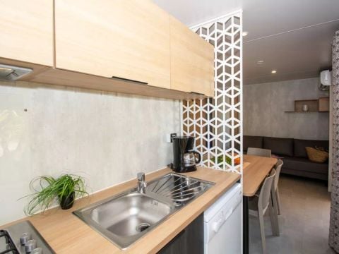 MOBILHOME 6 personnes - 4 Pièces 6 Personnes Climatisé