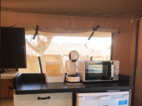 Tente en toile et en bois 2 personnes - SAFARI