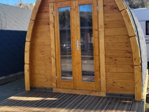 Tente en toile et en bois 2 personnes - POD