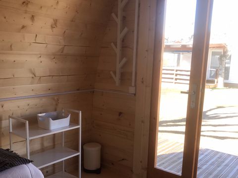 Tente en toile et en bois 2 personnes - POD
