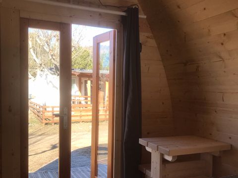 Tente en toile et en bois 2 personnes - POD