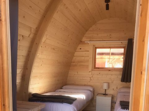 Tente en toile et en bois 2 personnes - POD