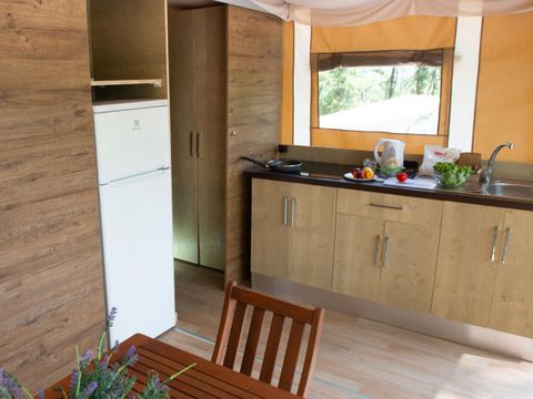 TENTE TOILE ET BOIS 5 personnes - Lodgetent Deluxe