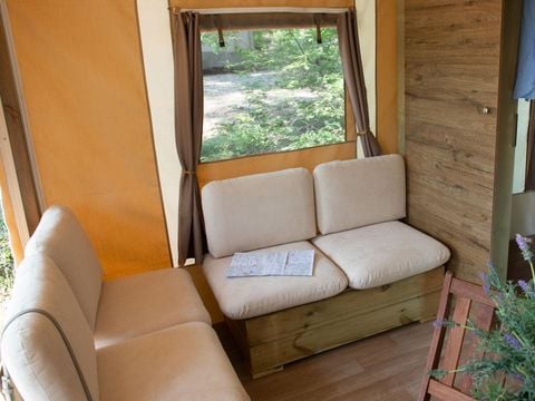 TENTE TOILE ET BOIS 5 personnes - Lodgetent Deluxe