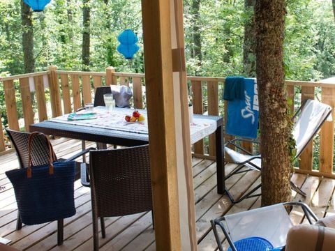 TENTE TOILE ET BOIS 5 personnes - Lodgetent Deluxe