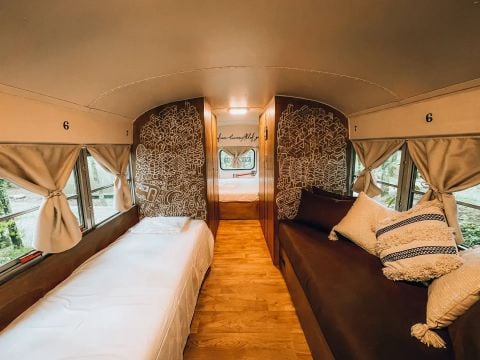 CARAVANE 4 personnes - Schoolbus