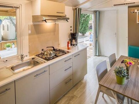 MOBILHOME 5 personnes - Mobil-home | Premium | 2 Ch. | 5 Pers. | Terrasse Lounge | Clim.