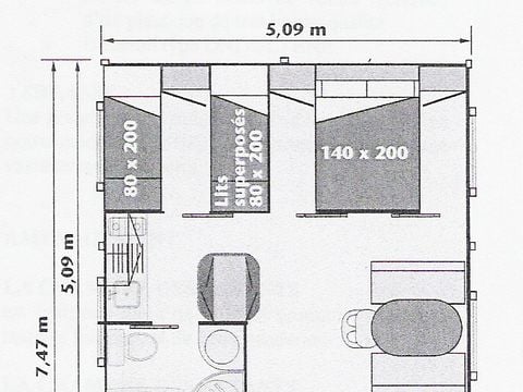 CHALET 5 personnes - Chalet 5 personnes
