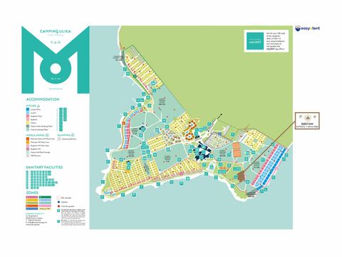 TENTE TOILE ET BOIS 4 personnes - Naturiste Ulika - Tente Safari + sanitaires + air conditionné (6P)