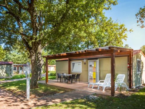 MOBILHOME 4 personnes - Superior Mobile Home Pool View