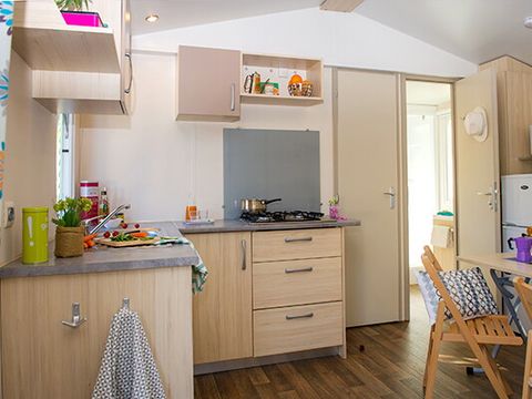 MOBILHOME 6 personnes - Mobil-home | Classic XL | 2 Ch. | 4/6 Pers. | Terrasse surélevée non couverte