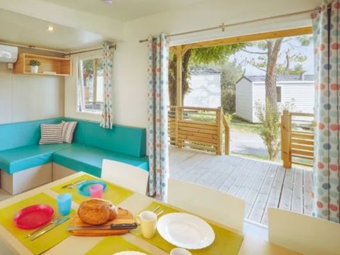 MOBILHOME 6 personnes - Salon Premium 3 chambres