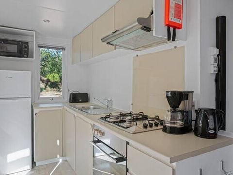 MOBILHOME 5 personnes - Comfort | 2 Ch. | 5 Pers. | Terrasse surélevée