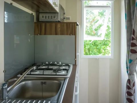 MOBILHOME 6 personnes - Confort 2 chambres Salon