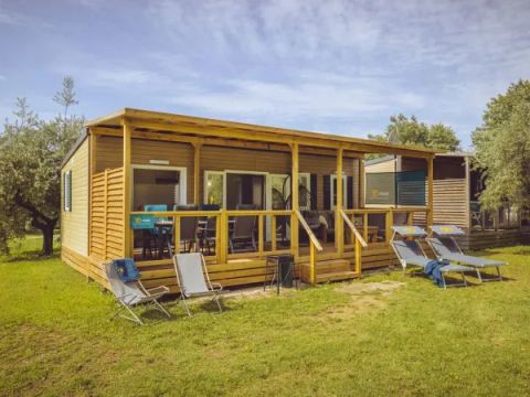 MOBILHOME 7 personnes - Supreme 3 chambres Lounge