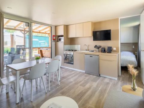 MOBILHOME 8 personnes - Supreme Plus 3 chambres Salon