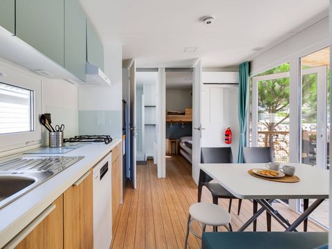 MOBILHOME 4 personnes - Mobil-home | Premium | 2 Ch. | 4 Pers. | Terrasse Lounge | Clim.