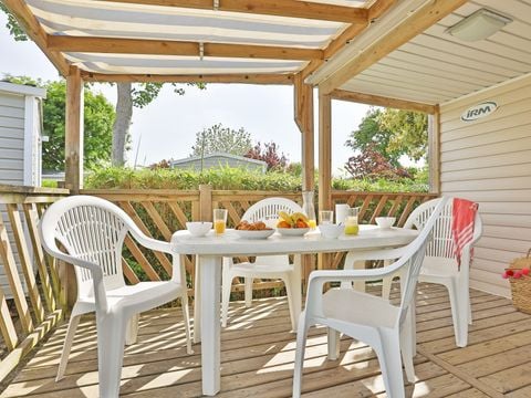MOBILHOME 6 personnes - Comfort | 3 Ch. | 6 Pers. | Terrasse simple