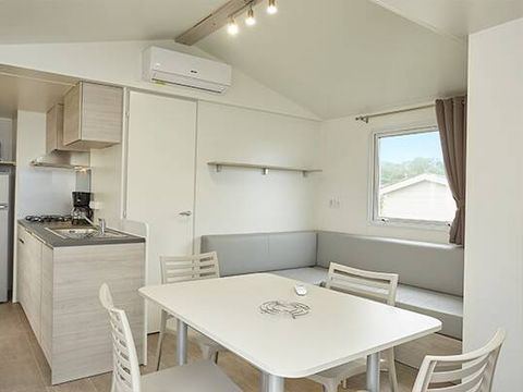 MOBILHOME 6 personnes - Classic | 3 Ch. | 6 Pers. | Terrasse surélevée | Clim.