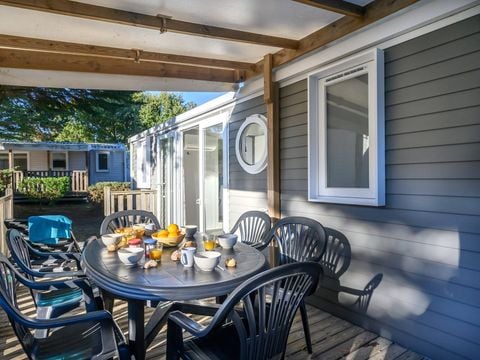 MOBILHOME 6 personnes - Classic | 3 Ch. | 6 Pers. | Terrasse surélevée