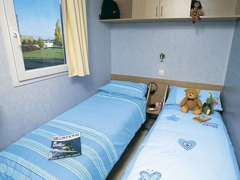 MOBILHOME 6 personnes - Mobil-home | Comfort | 3 Ch. | 6 Pers. | Terrasse surélévée non couverte
