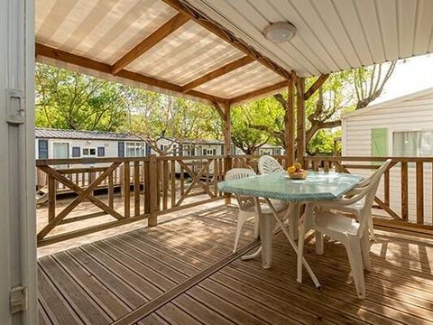MOBILHOME 4 personnes - Classic | 2 Ch. | 4 Pers. | Terrasse simple | Clim.