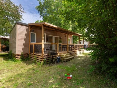 MOBILHOME 6 personnes - Comfort | 3 Ch. | 6 Pers. | Terrasse surélevée | Clim.