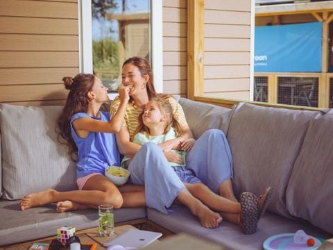 MOBILHOME 5 personnes - Supreme Plus 2 chambres 2 salles de bain Lounge