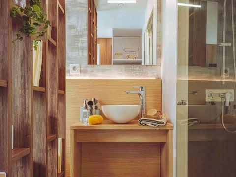 MOBILHOME 5 personnes - Supreme Plus 2 chambres 2 salles de bain Lounge