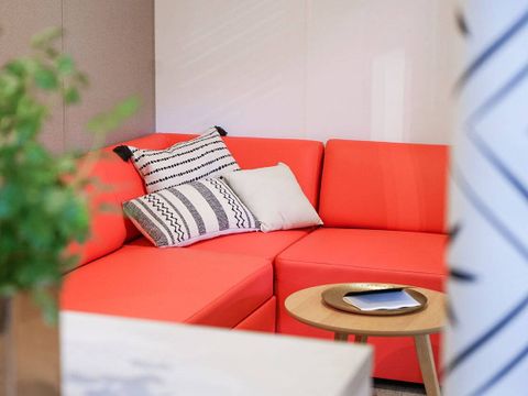 MOBILHOME 6 personnes - Comfort | 3 Ch. | 6 Pers. | Terrasse surélevée | Clim. | TV