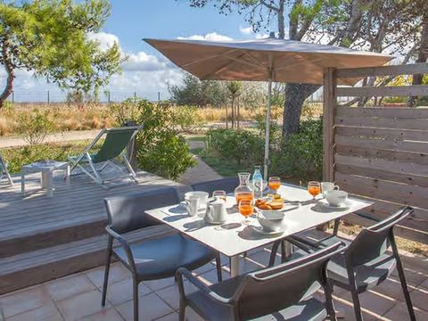 BUNGALOW 4 personnes - Premium Bung 2 chambres 4 personnes Terrasse Mer