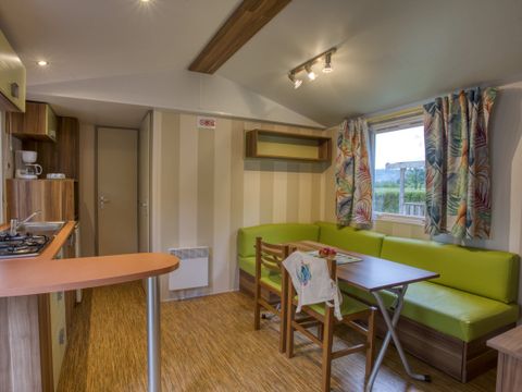 MOBILHOME 5 personnes - Mobil-home terrasse semi couverte 4/5 pers