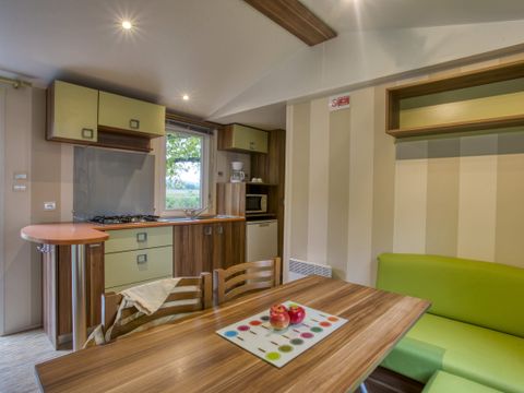 MOBILHOME 5 personnes - Mobil-home terrasse semi couverte 4/5 pers