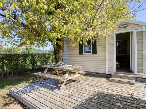 MOBILHOME 6 personnes - Mobil-home Confort 2ch - terrasse ouverte 5/6 pers