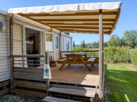 MOBILHOME 7 personnes - Mobil-home Privilège 3ch TV 2SDB 6/7 pers