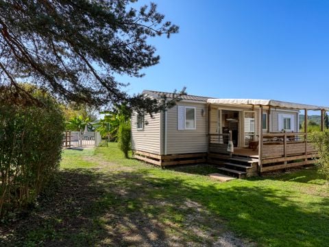 Mobilhome 6/7 personnes - Privilège - 3 chambres - TV - 2 salles de bain