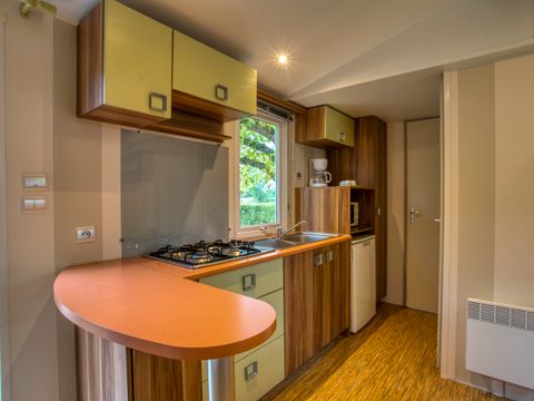 MOBILHOME 6 personnes - Mobil-home Confort 2ch terrasse semi couverte 5/6 pers