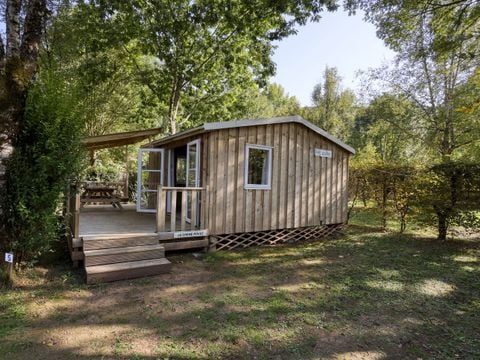 Bungalow 1/5 personnes - Tit'home Bois et terrasse - 2 chambres - Sans - SAN