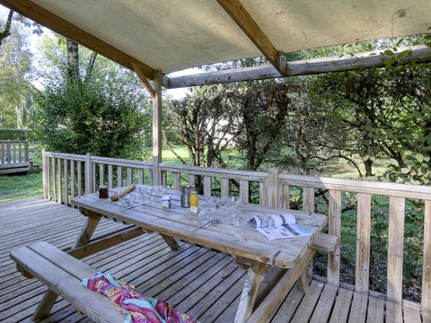 BUNGALOW 5 personnes - Tit'home Bois et terrasse 2ch Sans SAN 1/5 pers