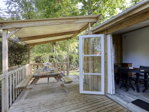 BUNGALOW 5 personnes - Tit'home Bois et terrasse 2ch Sans SAN 1/5 pers