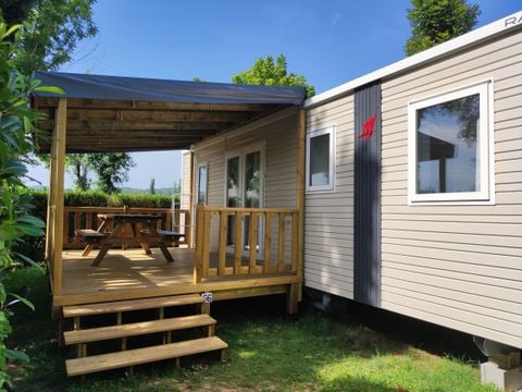 Mobilhome 6 personnes - Privilège - XL - 3 chambres - TV lave-vaisselle