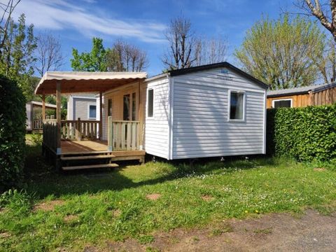 MOBILHOME 4 personnes - Mobil-home Confort 2ch terrasse semi couverte