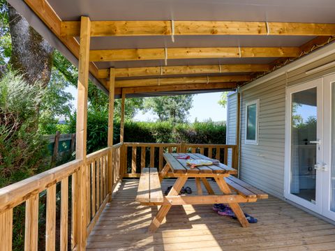 MOBILHOME 4 personnes - Mobil-home Confort 2ch terrasse couverte 4 pers