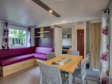 Mobilhome 4/5 personnes - Confort Plus - 2 chambres - Terrasse