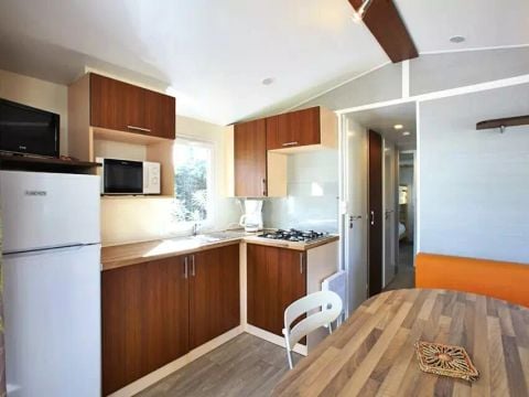 MOBILHOME 6 personnes - Mobil Home Confort Plus 4 Pièces 6 Personnes Climatisé + TV