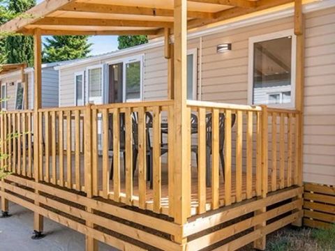MOBILHOME 6 personnes - Comfort XL | 3 Ch. | 6 Pers. | Terrasse surélevée | Clim.