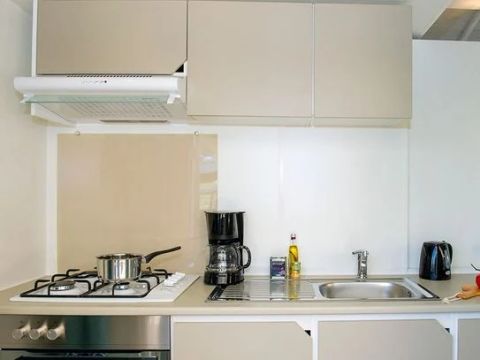 MOBILHOME 6 personnes - Comfort XL | 3 Ch. | 6 Pers. | Terrasse surélevée | Clim.