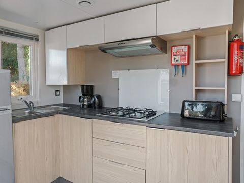 MOBILHOME 4 personnes - Comfort XL | 2 Ch. | 4 Pers. | Terrasse surélevée | Clim.